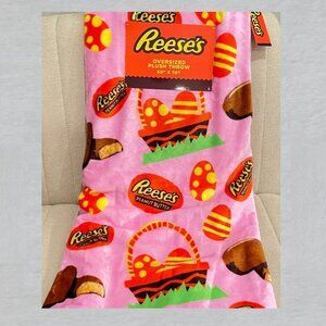 Reese's Egg Throw Blanket Measures 50 x 70 inches